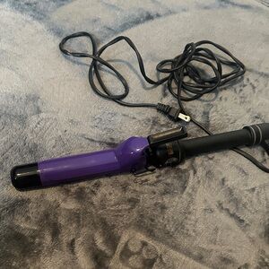 Vibrant Purple Curling Iron